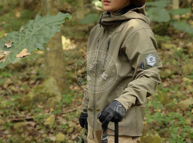 Куртка тактическая EmersonGear Blue label Spinosaurus, цвет Khaki