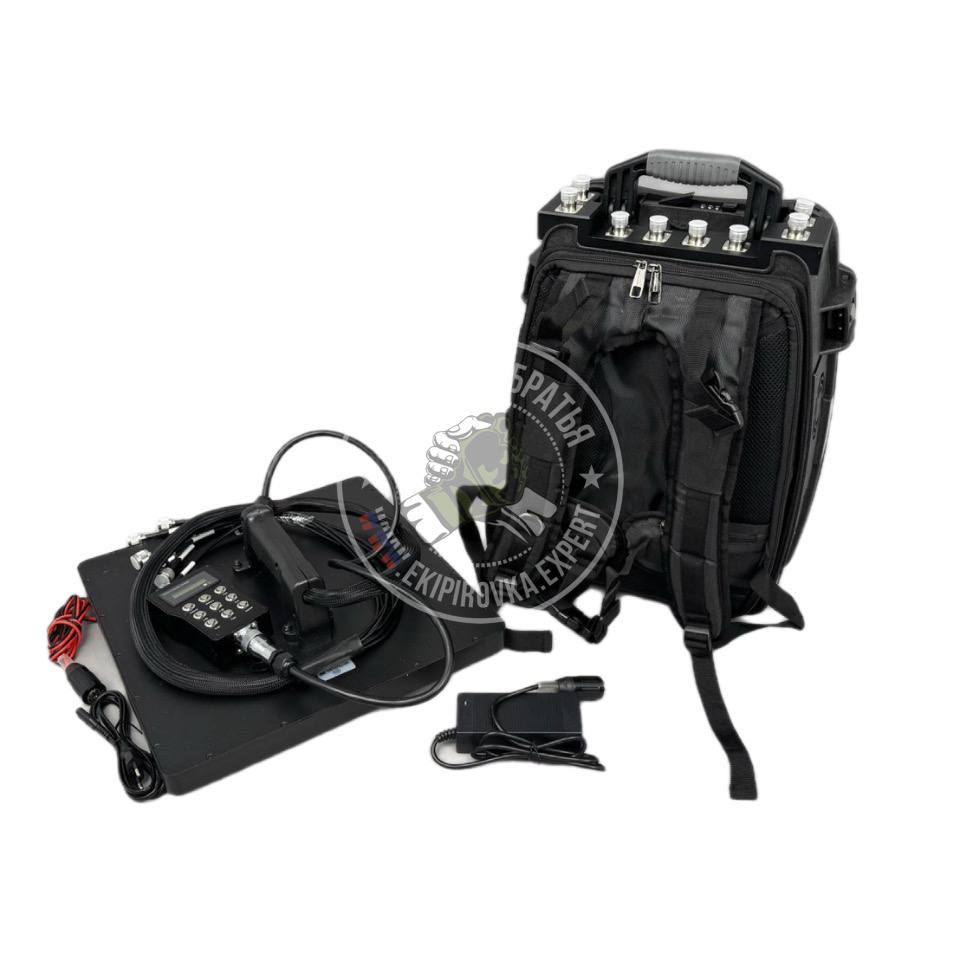 РЭБ Рюкзак 8-канальный подавитель дронов Гарпия Mobile SKJ 1704 400W GEN 5