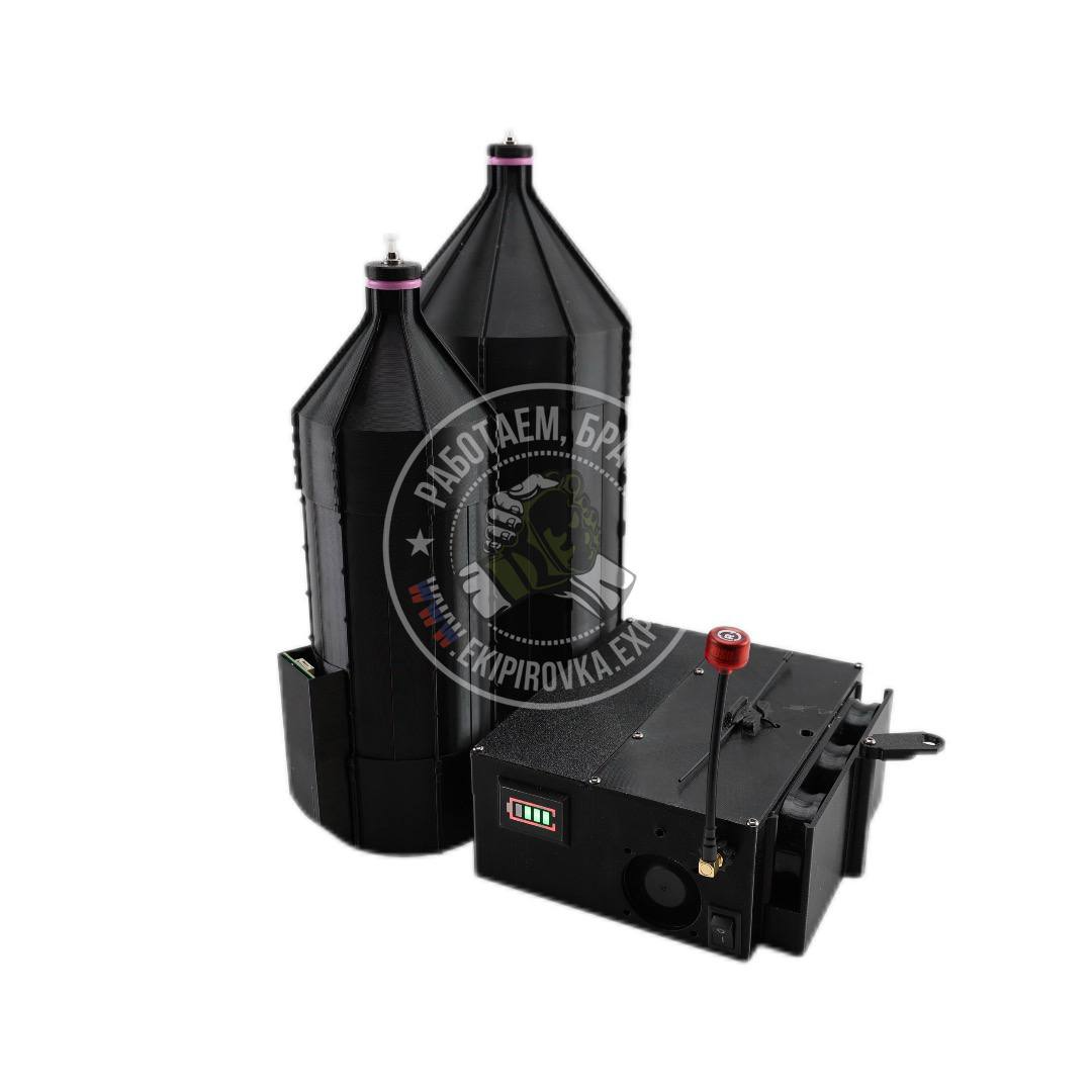 Наземный модуль для оптоволокна к FPV видео 5.8 ГГц или AUX, управление AUX+JR модуль НСУ фвп Производство Россия