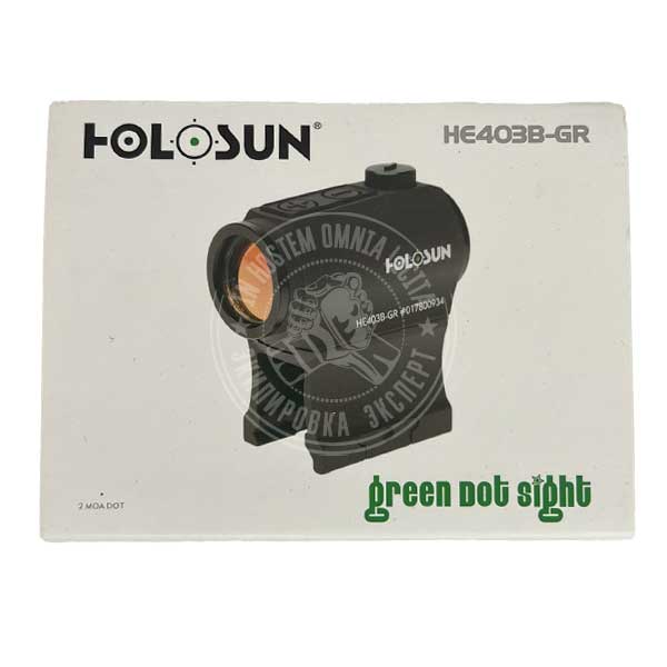 HOLOSUN HE403B-GR - коллиматорный прицел, зеленый