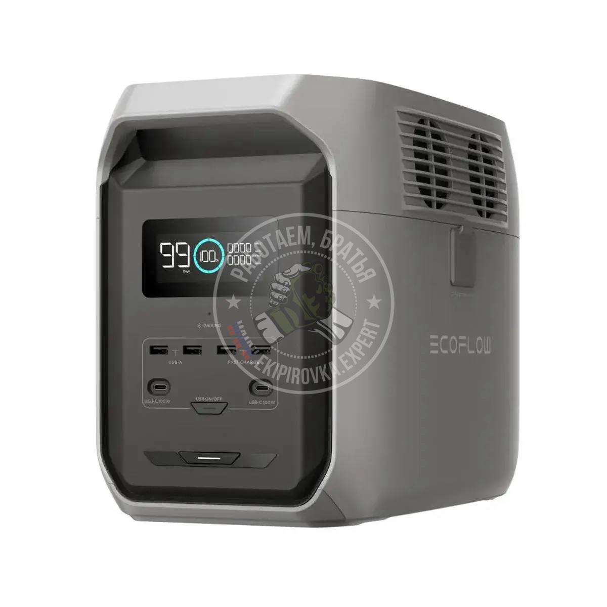 Портативная зарядная станция EcoFlow DELTA 3 1500 — 1536 Втч