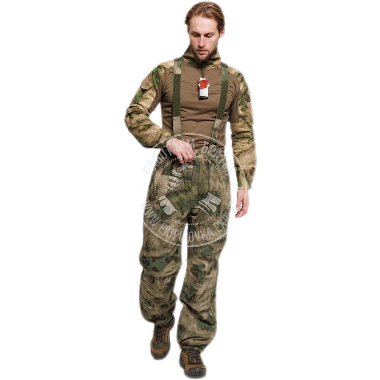 Костюм зимний тактический Gongtex LEVEL 7 цвет A-Tacs FG Camo мох