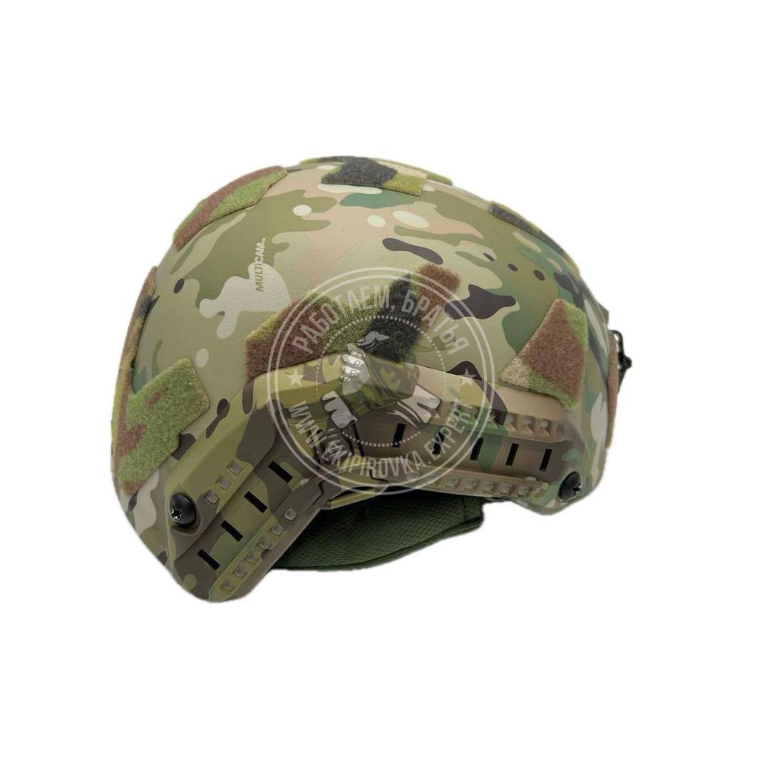 Шлем  FAST Ops-Core кевларовый тактический баллистический  / мультикам