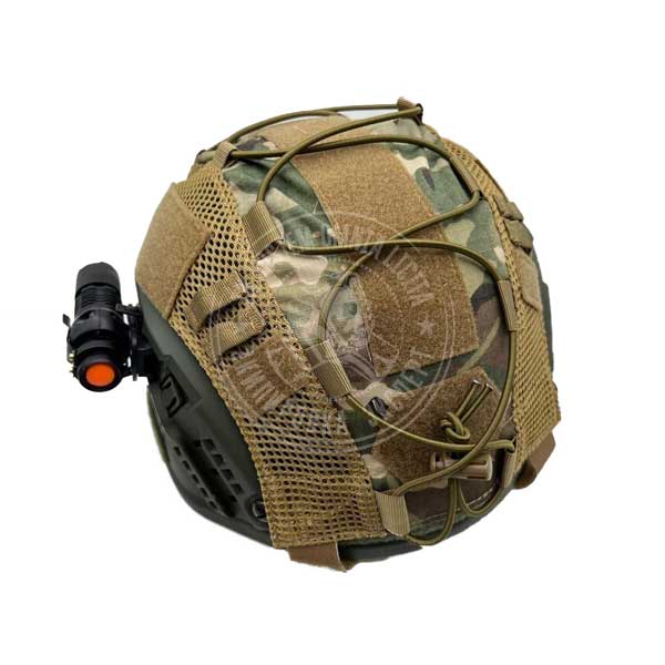 Тактический камуфляжный чехол для баллистического шлема