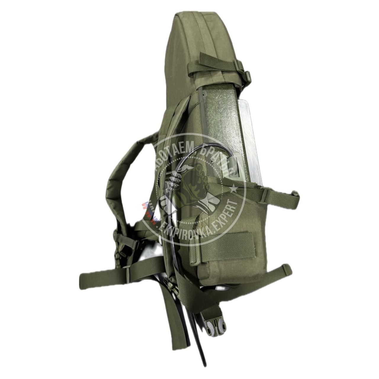 Станция подавления БПЛА ТП 8-100 Рюкзак РЭБ переносной Капюшон НПО Киловатт