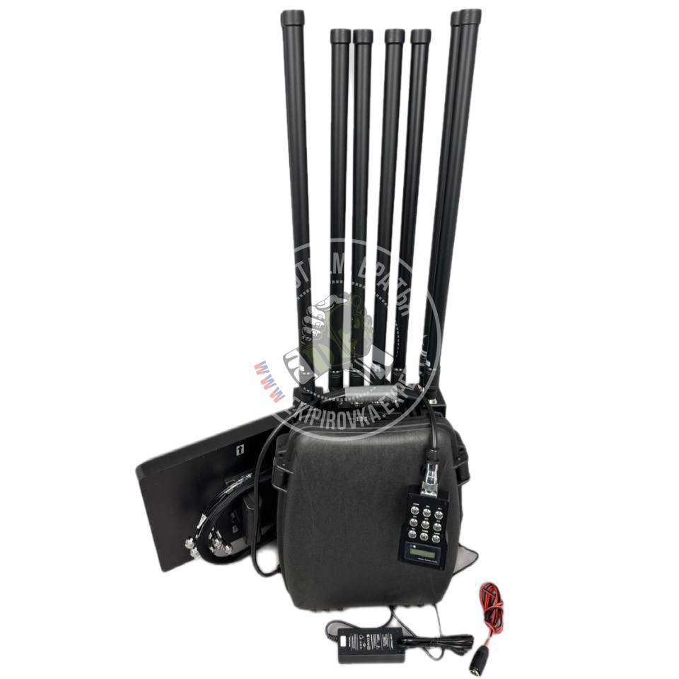 РЭБ Рюкзак 8-канальный подавитель дронов Гарпия Mobile SKJ 1704 400W GEN 5