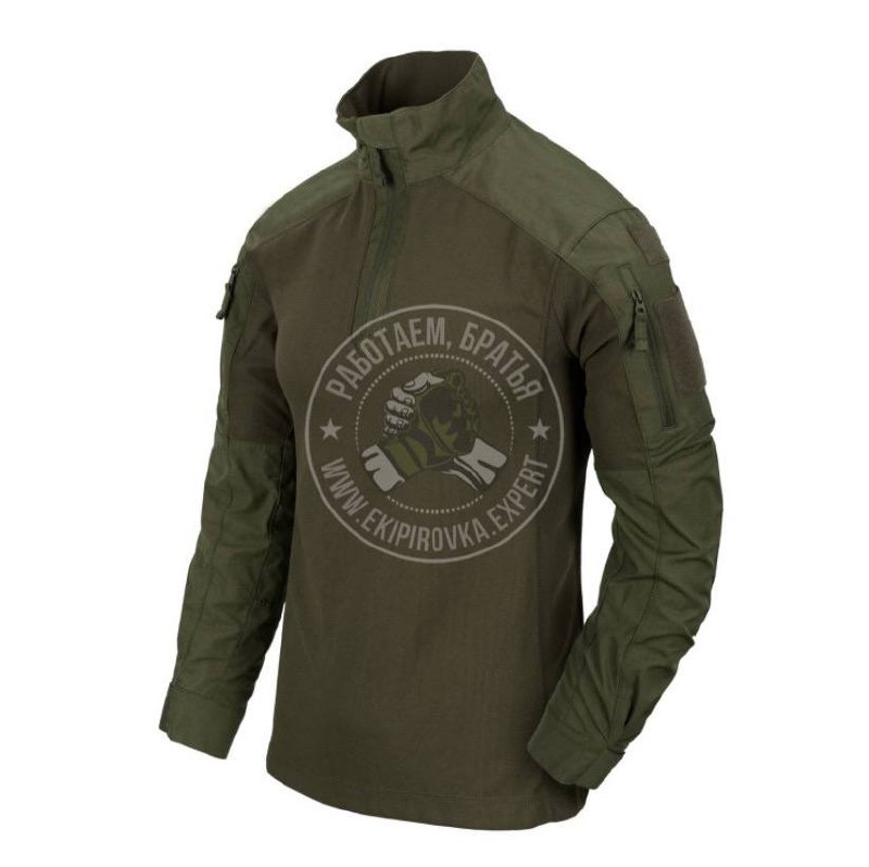 Рубашка тактическая MCDU Combat NR Helikon, цвет Olive Green