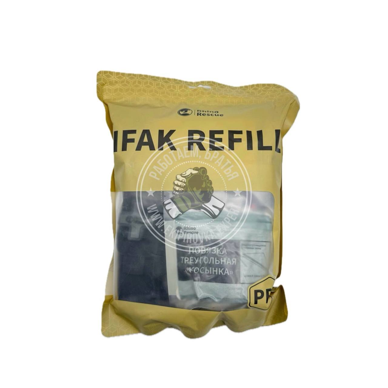 Вложение в аптечку RHINO RESCUE ( пополнение аптечки ) IFAK REFILL PRO (17 предметов расходники аптечки))