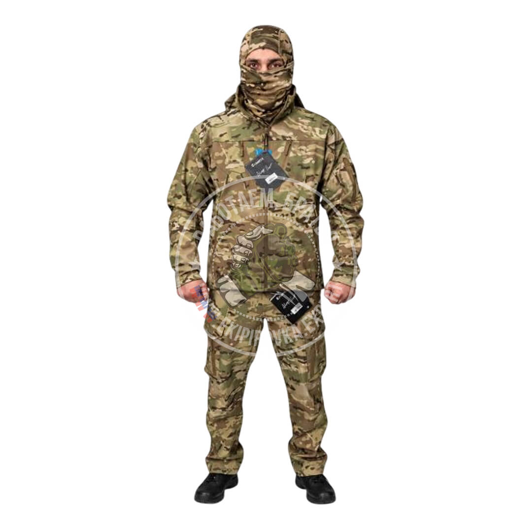 Костюм мужской тактический GONGTEX Bolo Softshell водостойкий ГОНГТЕКС