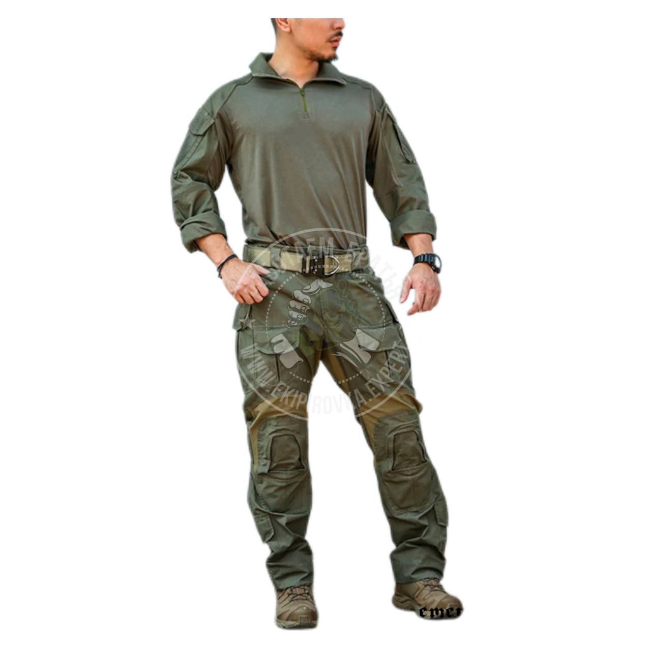 Рубашка боевая EmersonGear Upgraded Gen3 Combat Shirt, цвет Ranger Green