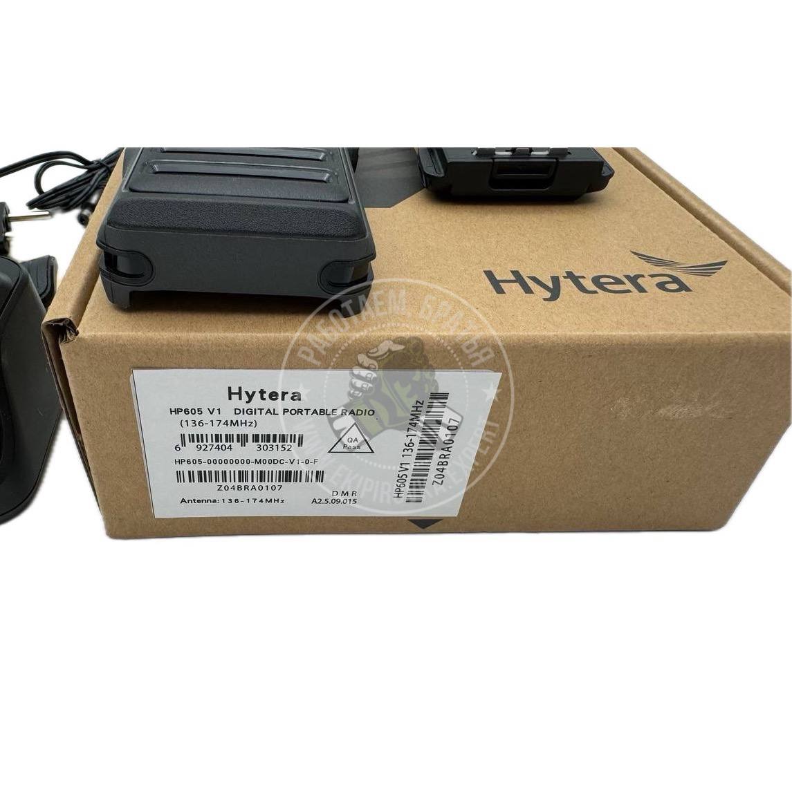 Цифровая радиостанция HYTERA HP605 VHF (136-174 МГц)